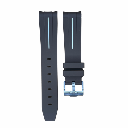 MoonSwatch Mission to Saturn Integrated Rubber Watch Strap 20mm