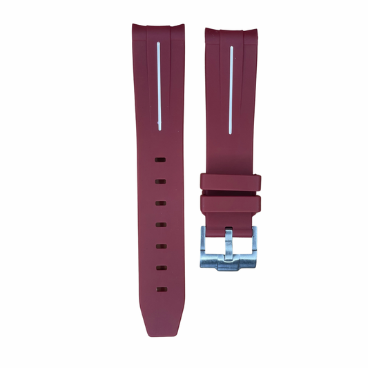 MoonSwatch Mission To Pluto Integrated Rubber Watch Strap 20mm