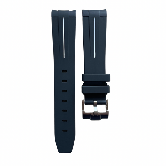 MoonSwatch Mission To The Moon Integrated Rubber Watch Strap 20mm